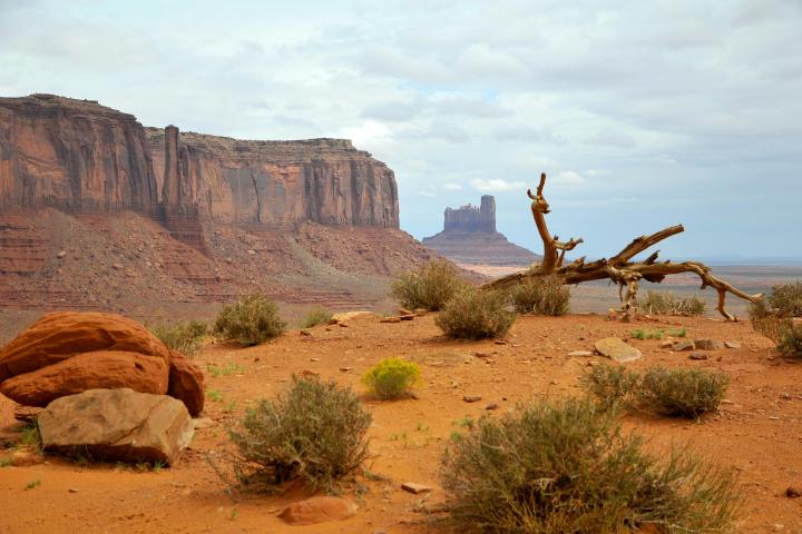 Sentinel Mesa South View with Sentinel Tower